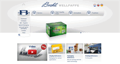 Desktop Screenshot of brohlwellpappe.de